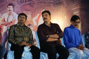 Sundar C, Manobala @ Aranmanai 3 Press Meet Stills