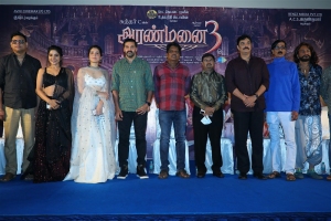 Aranmanai 3 Movie Press Meet Stills