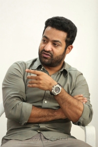 Aravinda Sametha Hero Jr NTR Interview Photos