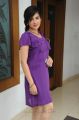 Telugu Actress Archana Hot Stills in Violet Skirt