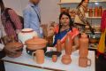 Alpa Jain seen showing Mitti Cool, kitchen utensils made of made.