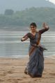 Actress Archana Veda Sastry Photos in Grayish Blue Cotton Saree