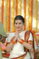 Telugu Actress Veda Archana in Traditional Saree Photos