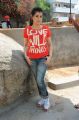 Archana(Veda) in Red T Shirt & Jeans