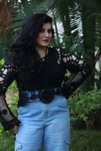 Actress Archana Veda Stills @ Karmastalam Press Meet