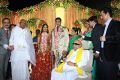 Rosaiah, Karunanidhi @ Arulnidhi Keerthana Wedding Reception Photos