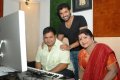 Arun Vijay sings with LR Eswari & Thaman