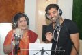 Arun Vijay sings with LR Eswari