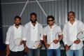 Vishwesh Rathnam, Dheeraj Vishnu Rathnam, Arya @ Ajay Rathnam Badminton Academy Launch