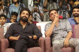 Allu Arjun, Dil Raju @ Arya 20 Years Celebrations Photos