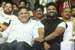 Allu Aravind, Devi Sri Prasad @ Arya 20 Years Celebrations Photos