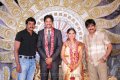 Ravi Teja, Sunil @ Aryan Rajesh Wedding Reception