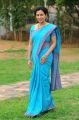 Asha Saini (Mayuri) Hot Stills in Blue Cotton Saree