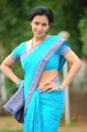 Actress Asha Saini Hot Blue Saree Pics