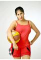 Telugu Actress Ashi in Red Dress Hot Photoshoot Pics