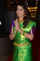 Actress Rashi Khanna Silk Saree Photos @ Srinivasa Kalyanam Audio Release