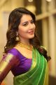 Actress Rashi Khanna Silk Saree Photos @ Srinivasa Kalyanam Audio Launch