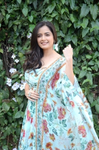 Actress Ashika Ranganath Images @ Amigos Press Meet