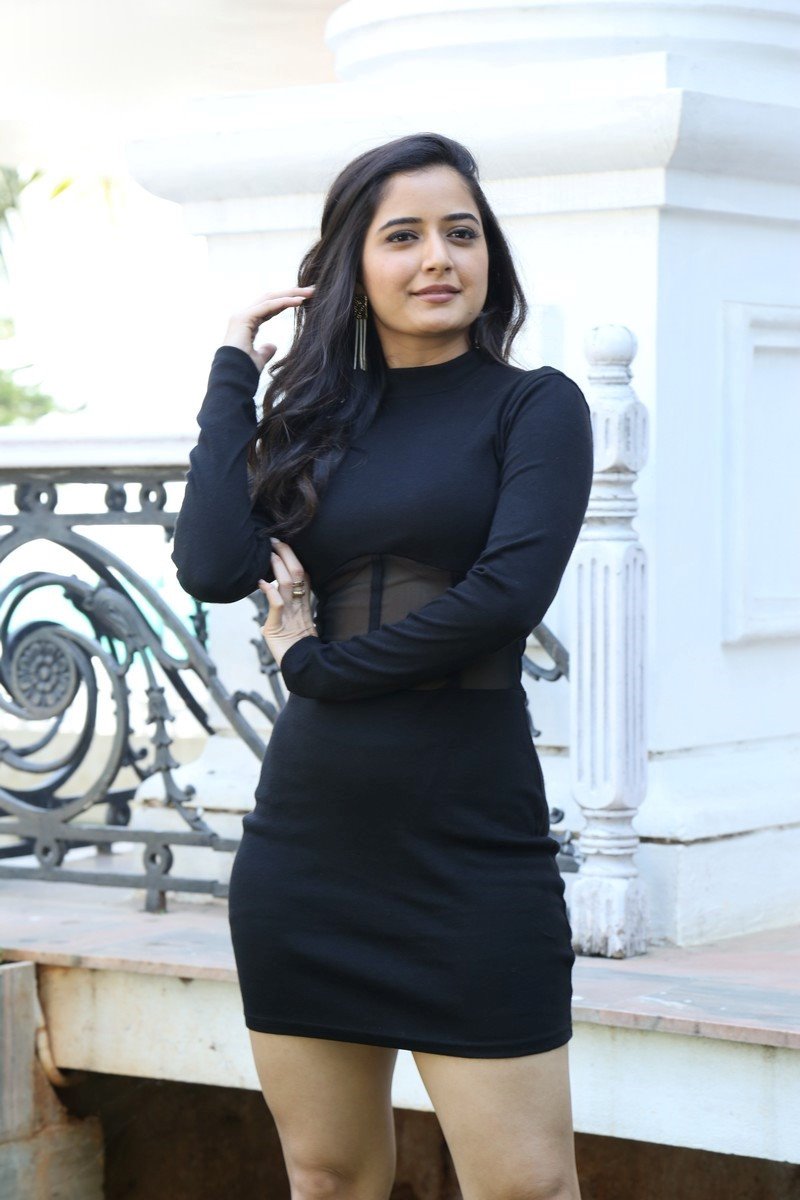 Actress Ashika Ranganath Photos @ Amigos Movie Interview