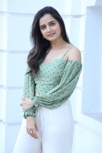 Ashika Ranganath Cute Pictures @ Amigos Success Celebrations