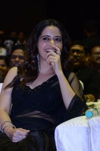 Actress Ashika Ranganath Black Saree Images