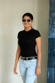 Actress Ashima Narwal Photos HD in Black Dress