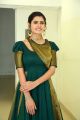 Actress Ashima Narwal New Images in Green Traditional Dress