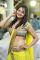 Hyderabad Model Ashwi Hot Pics in Yellow Langa Voni Dress
