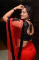 Telugu Actress Ashwini Hot Red Saree Images