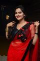 Telugu Actress Ashwini Hot Red Saree Images