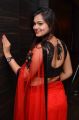 Telugu Actress Ashwini Hot Red Saree Images