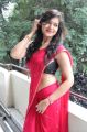 Actress Ashwini Hot in Red Saree Stills