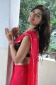 Actress Ashwini Hot Stills in Red Saree