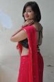 Telugu Actress Ashwini Hot in Red Saree Stills