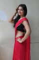 Actress Ashwi Hot Stills in Red Saree