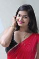 Actress Ashwi Hot Stills in Red Saree