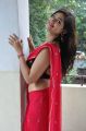 Telugu Actress Ashwini Hot in Red Saree Stills