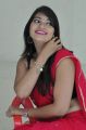 Actress Ashwi Hot Stills in Red Saree