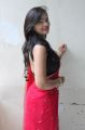 Actress Ashwini Hot Stills in Red Saree