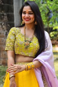 Actress Ashwini Sree Photos @ Miss Janaki Movie Launch
