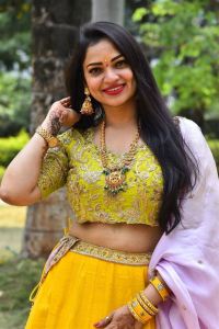 Actress Ashwini Sree Photos @ Miss Janaki Movie Launch