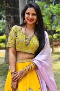 Actress Ashwini Sree Photos @ Miss Janaki Movie Launch