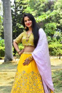 Actress Ashwini Sri Photos @ Miss Janaki Movie Launch