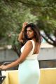 Actress Aslesha Varma Hot Images in White Dress