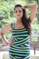Actress Asmita Sood Latest Hot Stills in Striped Mini Dress