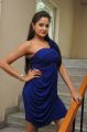 Telugu Actress Asmitha Sood looks hot in Short Blue Dress