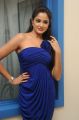 Asmitha Sood Latest Hot Stills in Short Blue Dress