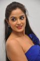 Hot Beauty Asmitha Sood poses in an Attractive Blue Dress