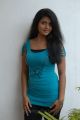 Telugu Actress Aswi Hot Stills in Blue Dress
