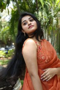 Krishnamma Movie Heroine Athira Raj Saree Images